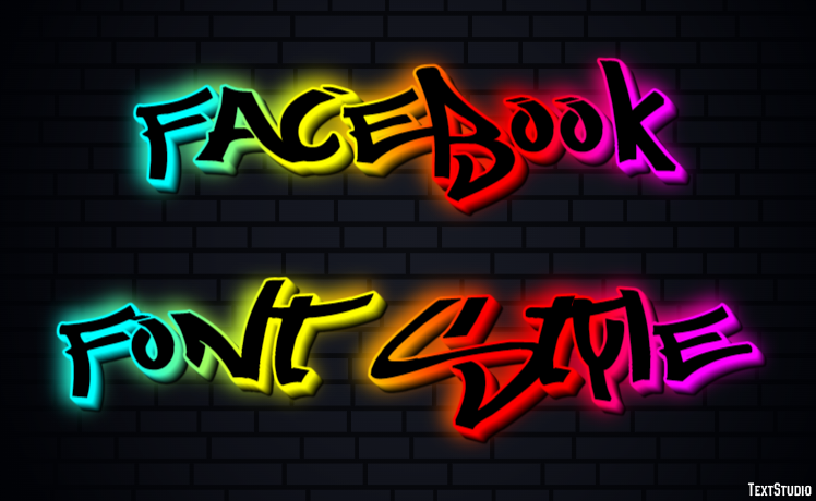 Facebook Font Style Metin Efekti