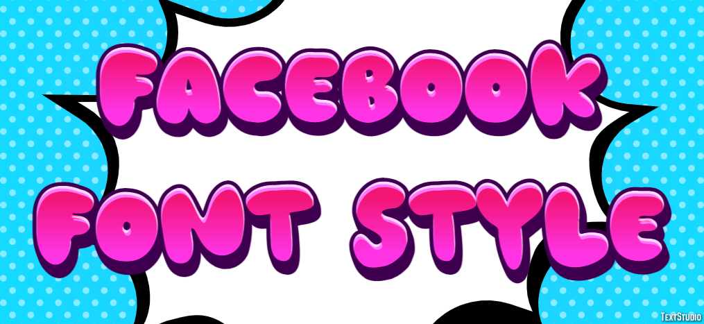 Facebook Font Style Effetto testo