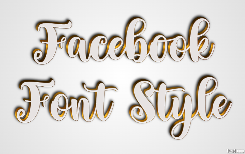 Facebook Font Style Tekst Effect