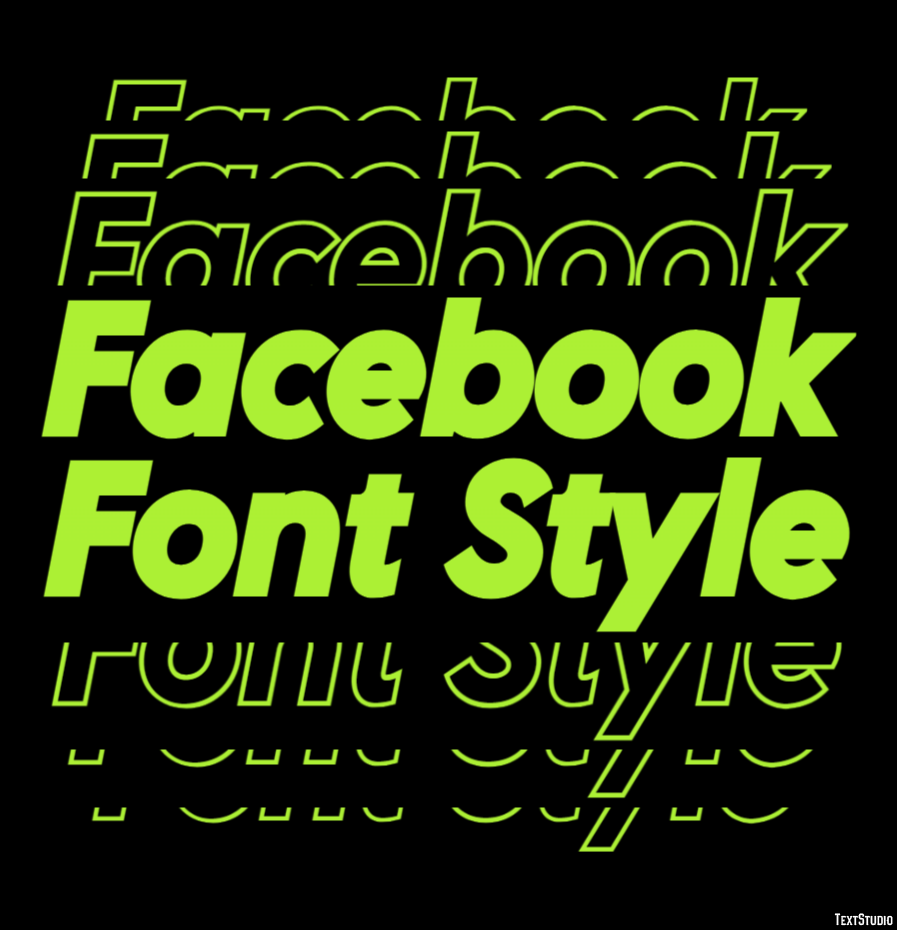 Facebook Font Style Text Effect