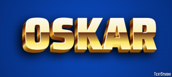 Oskar Efekt tekstowy