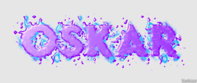 Oskar Эффект текста