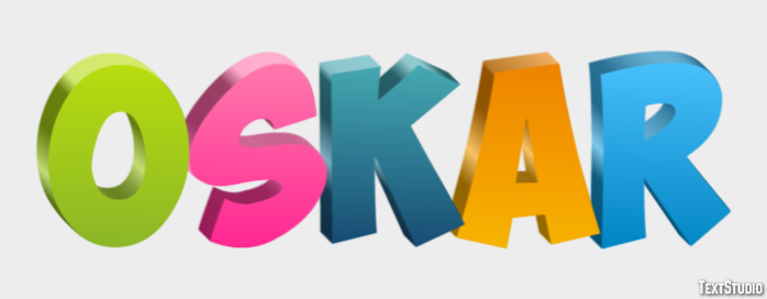 Oskar Efekt tekstowy
