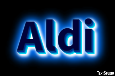 Aldi Effetto testo