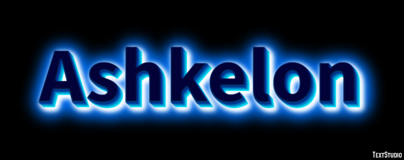 Ashkelon Efekt tekstowy