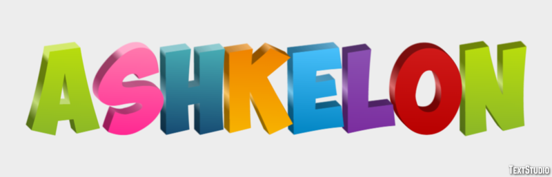 Ashkelon Efekt tekstowy