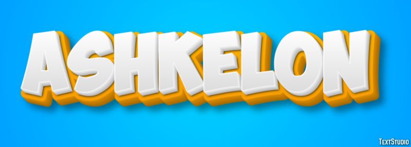 Ashkelon Efekt tekstowy