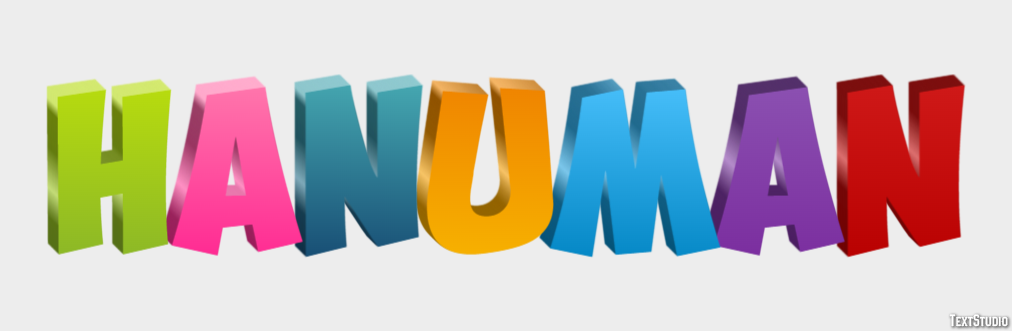 Hanuman Text effect