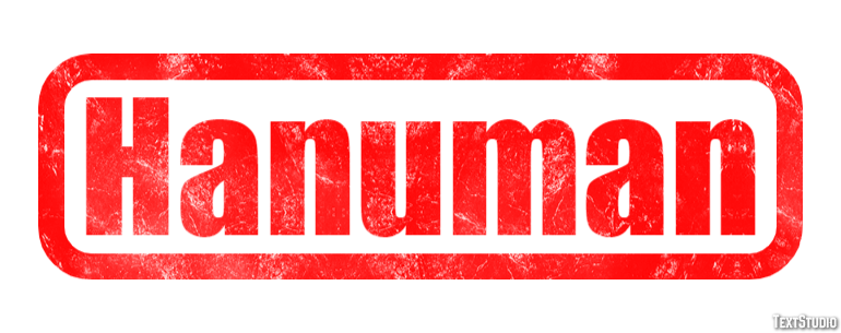 Hanuman Text effect