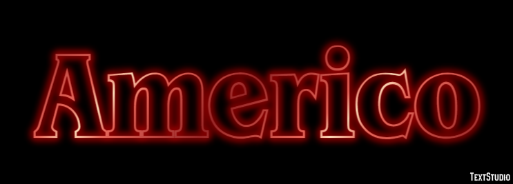 Americo Эффект текста