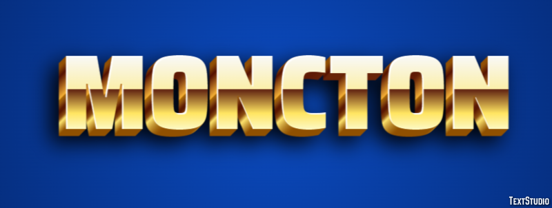 Moncton Efekt tekstowy