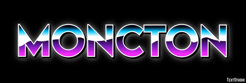 Moncton Efekt tekstowy