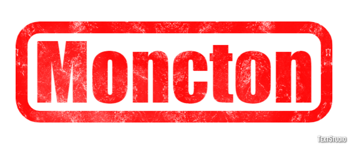 Moncton Efekt tekstowy