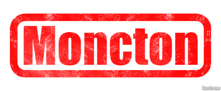 Moncton Efecto de Texto