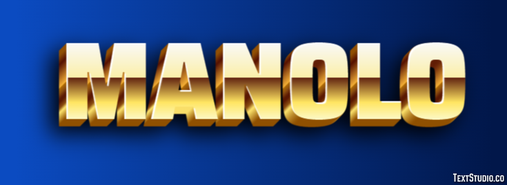 Manolo Effetto testo
