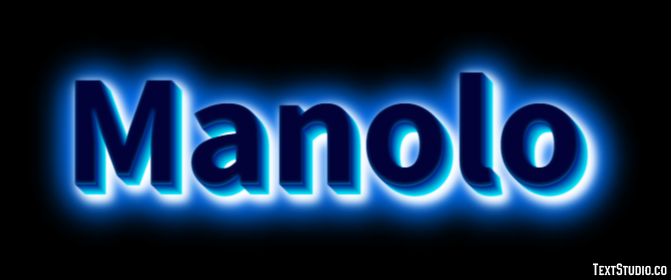 Manolo Texteffekt