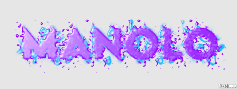 Manolo Texteffekt