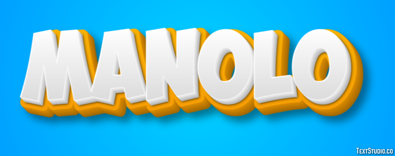 Manolo Texteffekt