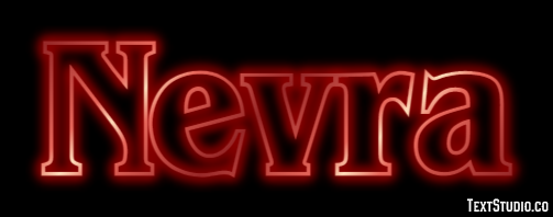 Nevra Texteffekt