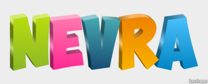 Nevra Texteffekt