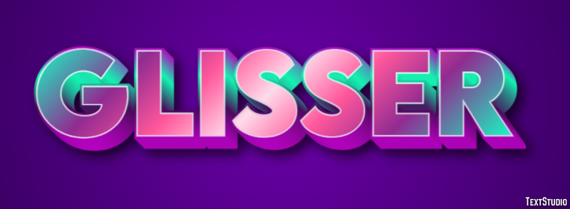 Glisser Effet de texte