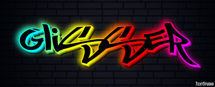 Glisser Effet de texte