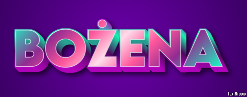 Bożena Efekt tekstowy