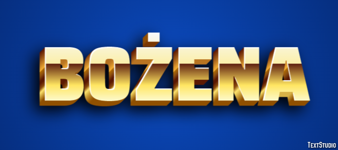 Bożena Efekt tekstowy