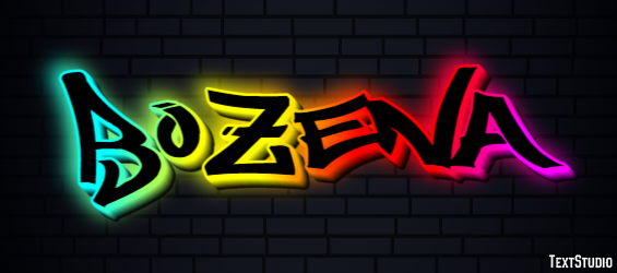 Bożena Efecto de Texto
