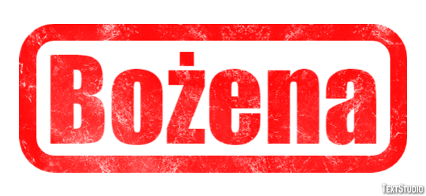 Bożena Efekt tekstowy