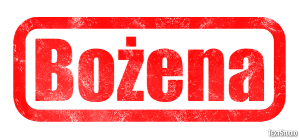 Bożena Efekt tekstowy