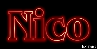 Nico Efekt tekstowy
