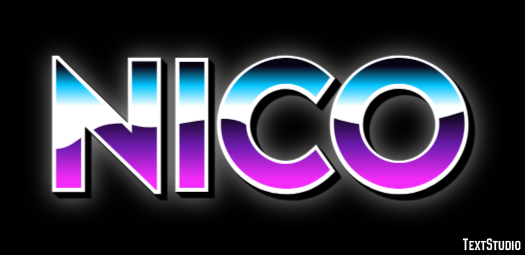 Nico Efekt tekstowy