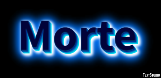 Morte Text Effect