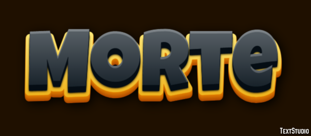 Morte Text effect