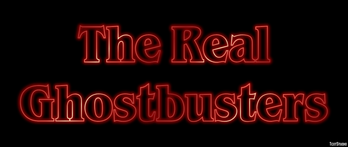 The Real Ghostbusters Text Effect
