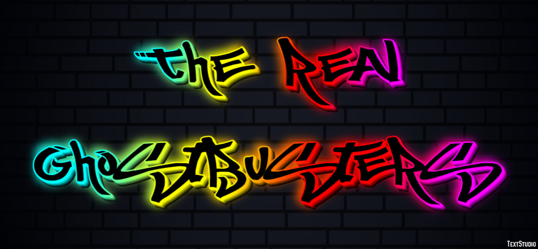 The Real Ghostbusters Text Effect