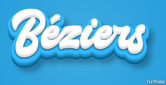 Béziers Effetto testo