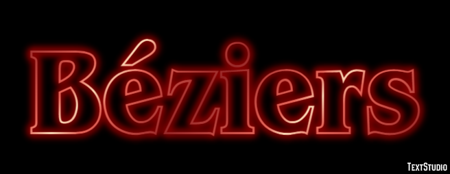 Béziers Effetto testo