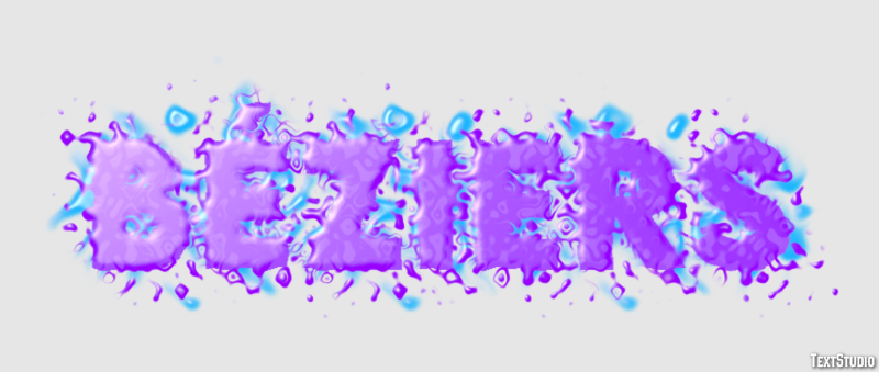 Béziers Efeito de texto