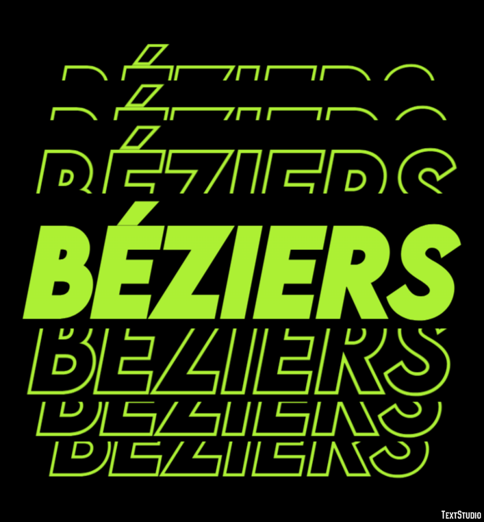 Béziers Effetto testo