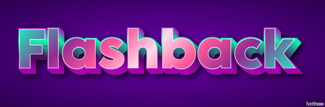 Flashback Effet de Texte