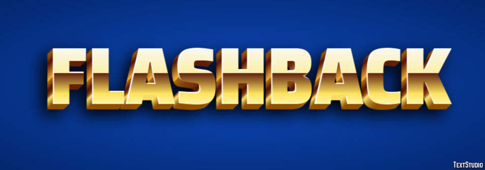 Flashback テキスト効果