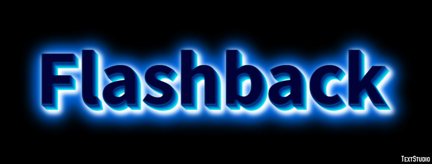 Flashback Texteffekt