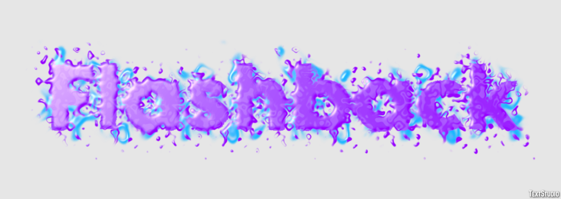 Flashback Texteffekt