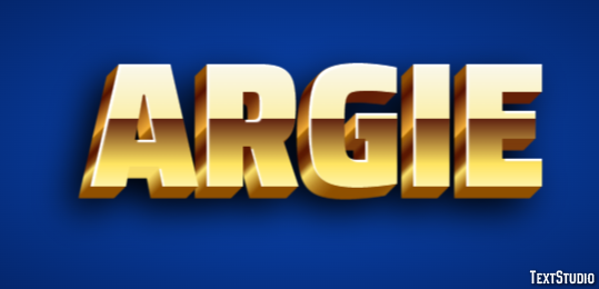 Argie Texteffekt