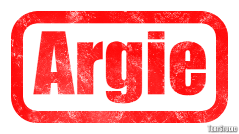 Argie Text effect