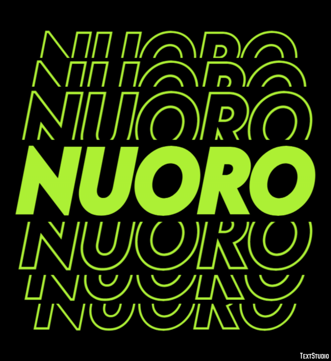 Nuoro Efekt tekstowy