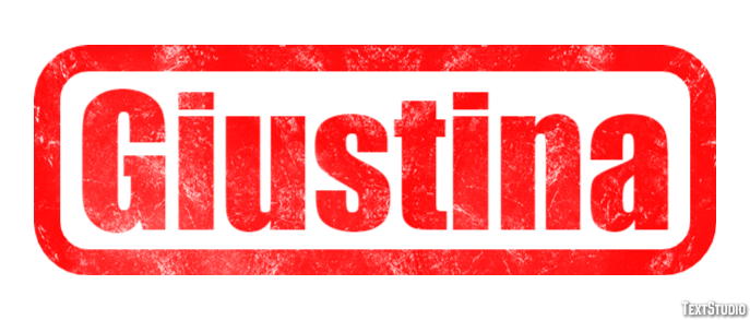 Giustina Effetto testo