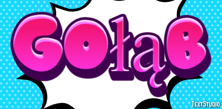 Gołąb Text Effect